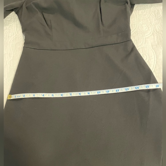 Banana Republic Short Sleeve Faux Wrap Ponte Dress Size 0P - Picture 11 of 12